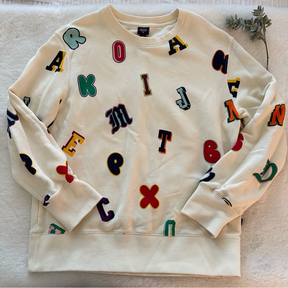 Rowing Blazers x Target | NWOT - Alphabet Crewneck Sweatshirt - Size M - Picture 2 of 8